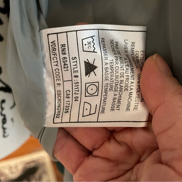 Vintage Reebok New York Jets NFL hooded puffy jacket fur trim - Picture 14 of 16